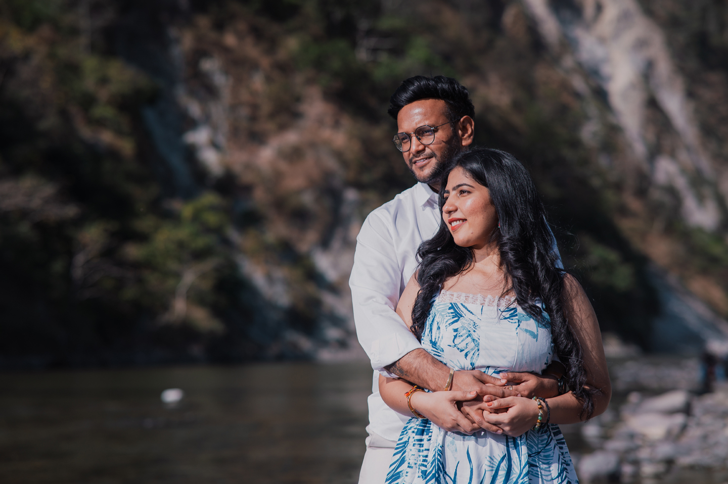 pre wedding shoot at Jim Corbett